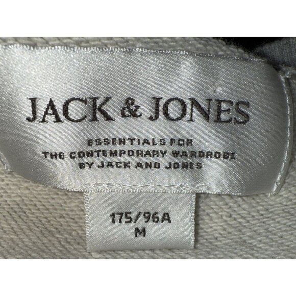 JACK & JONES Men's Sweatshirt Size Medium Gray - Picture 7 of 7